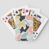 Onregelmatig vormontwerp pokerkaarten (Achterkant)