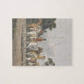 Onregelmatige Cavalerie, Bengaals Leger 1817, bord Legpuzzel (Horizontaal)