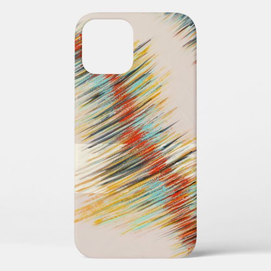 Onregelmatige Curven Abstracte Schilderkunst Case-Mate iPhone Case (Achterkant)