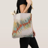 Onregelmatige Curven Abstracte Schilderkunst Tote Bag (Dichtbij)