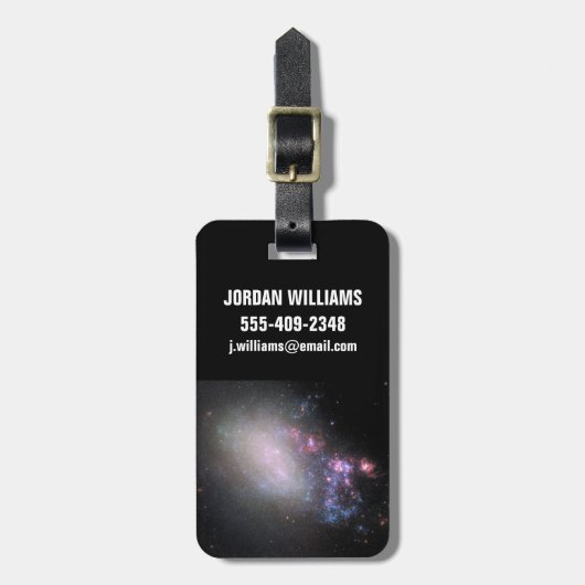 Onregelmatige Galaxy NGC 4485 Bagagelabel (Voorkant verticaal)