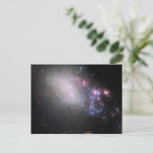 Onregelmatige Galaxy NGC 4485 Briefkaart (Staand voorkant)