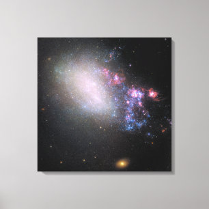 Onregelmatige Galaxy NGC 4485 Canvas Afdruk