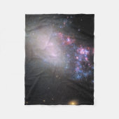 Onregelmatige Galaxy NGC 4485 Fleece Deken (Voorkant)