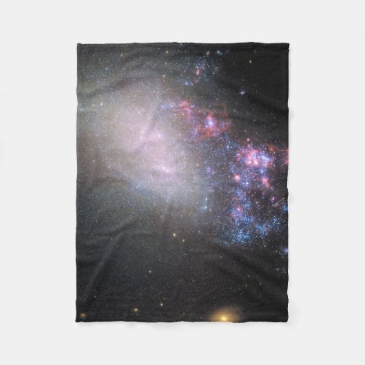 Onregelmatige Galaxy NGC 4485 Fleece Deken (Voorkant)