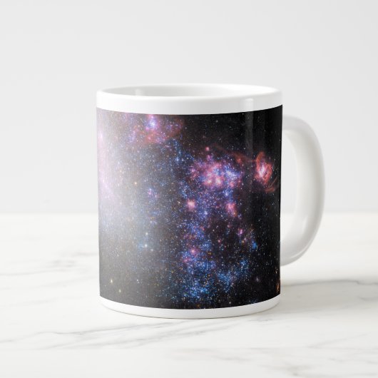 Onregelmatige Galaxy NGC 4485 Grote Koffiekop (Voorkant rechts)