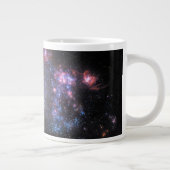 Onregelmatige Galaxy NGC 4485 Grote Koffiekop (Rechts)