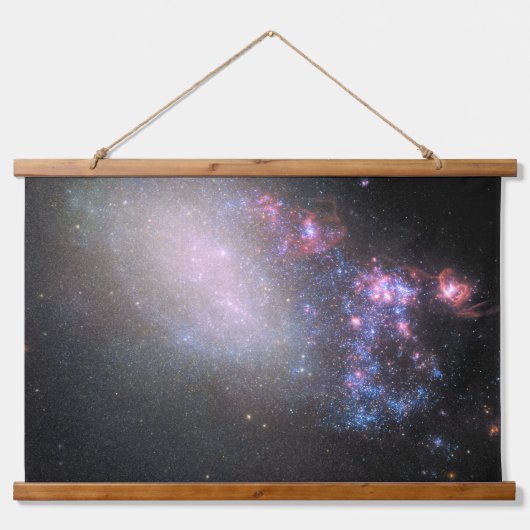 Onregelmatige Galaxy NGC 4485 Hangend Wandkleed (Voorkant)