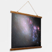Onregelmatige Galaxy NGC 4485 Hangend Wandkleed (Gebogen)