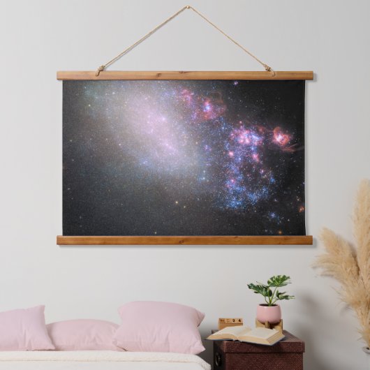 Onregelmatige Galaxy NGC 4485 Hangend Wandkleed (Slaapkamer)