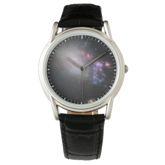 Onregelmatige Galaxy NGC 4485 Horloge (Voorkant)