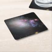 Onregelmatige Galaxy NGC 4485 Kartonnen Onderzetters (Schuin)