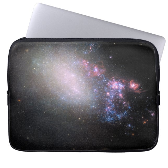 Onregelmatige Galaxy NGC 4485 Laptop Sleeve (Voorkant)