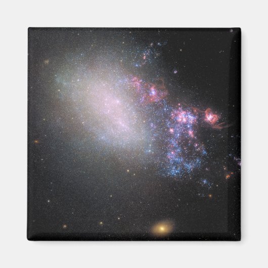 Onregelmatige Galaxy NGC 4485 Magneet (Voorkant)