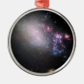 Onregelmatige Galaxy NGC 4485 Metalen Ornament (Voorkant)