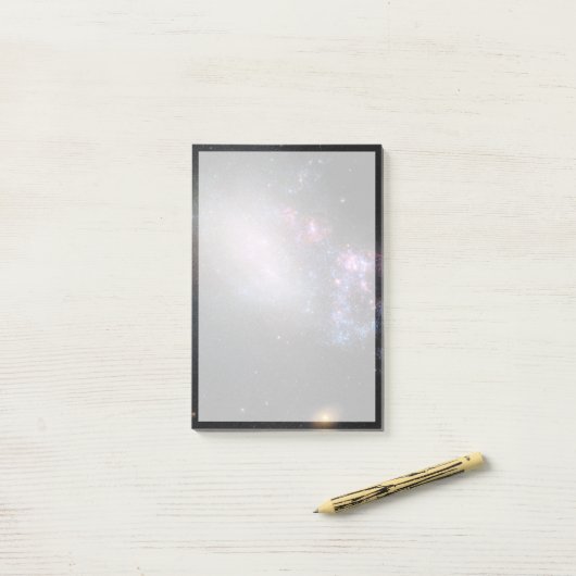 Onregelmatige Galaxy NGC 4485 Post-it® Notes (Op bureau)