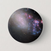 Onregelmatige Galaxy NGC 4485 Ronde Button 5,7 Cm (Voorkant)