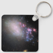 Onregelmatige Galaxy NGC 4485 Sleutelhanger (Achterkant)