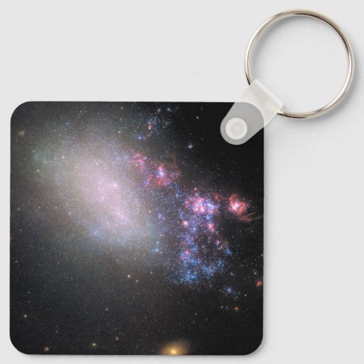 Onregelmatige Galaxy NGC 4485 Sleutelhanger (Achterkant)