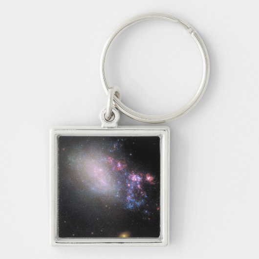 Onregelmatige Galaxy NGC 4485 Sleutelhanger (Voorkant)