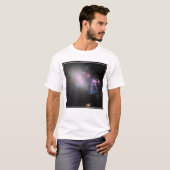 Onregelmatige Galaxy NGC 4485 T-shirt (Voorkant volledig)