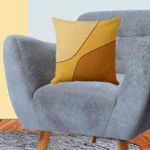 Onregelmatige gele en goudbruine kwartvormen  