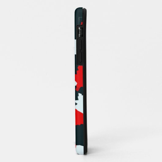 Onregelmatige geometrische Abstracte mozaïek camou Case-Mate iPhone Case (Achterkant/links)