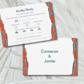 Onregelmatige liefde Border Attendance Diet Muziek RSVP Kaartje