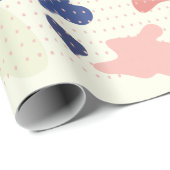 Onregelmatige raster van vormdot Gift Wrapping Cadeaupapier (Rol Hoek)