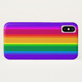 Onregelmatige regenboogstrepen Case-Mate iPhone case (Achterkant (horizontaal))