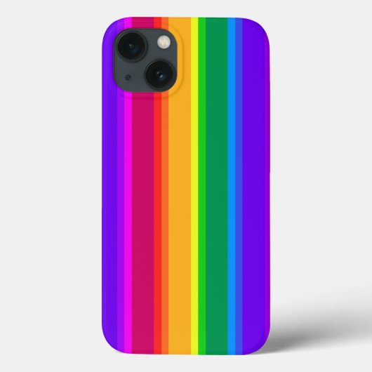 Onregelmatige regenboogstrepen Hoesje-Mate iPhone  Case-Mate iPhone Case (Achterkant)