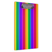 Onregelmatige regenboogstrepen klembord (Rechts)