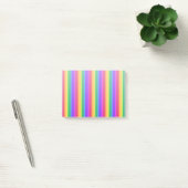 Onregelmatige regenboogstrepen post-it® notes (Kantoor)