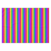 Onregelmatige regenboogstrepen tafelkleed (Voorkant (Horizontaal))