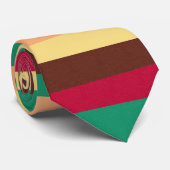 Onregelmatige strepen 02 stropdas (Opgerold)