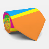 Onregelmatige strepen 08 stropdas (Opgerold)