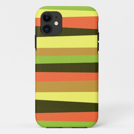 onregelmatige strepen Case-Mate iPhone case (Achterkant)