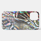 Onregelmatige vormen in gaastinten en ruwe silvery Case-Mate iPhone case (Achterkant (horizontaal))