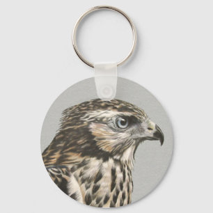 Onrijpe Goshawk Sleutelhanger