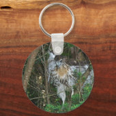 Onrijpe Red Tailed Hawk-coördinerende items Sleutelhanger (Voorkant)