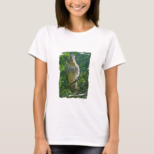 Onrijpe Red Tailed Hawk-coördinerende items T-shirt (Voorkant)