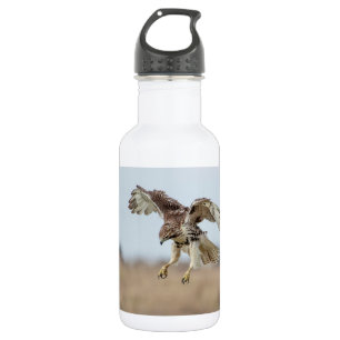 Onrijpe Rode Hawk Hovering Waterfles