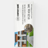 Onroerend goed aangepaste banner (Verticaal)