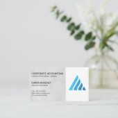 Onroerend goed | Accountbeheer | Bedrijfslogo Visitekaartje (Staand voorkant)