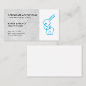 Onroerend goed | Accountbeheer | vastgoedbelegging Visitekaartje (Voorkant / Achterkant)