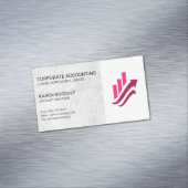 Onroerend goed | Accountbeheer | Zakelijke Fintech Magnetisch Visitekaartje (Voorbeeld)