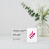 Onroerend goed | Accountbeheer | Zakelijke Fintech Visitekaartje (Staand voorkant)