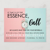 onroerend goed als de tijd van essentieel belang i flyer (Voorkant)