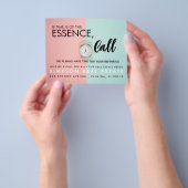 onroerend goed als tijd van essentieel belang is, flyer (Hand)