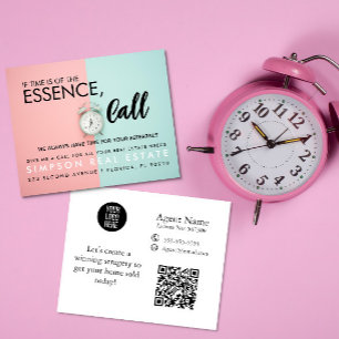 onroerend goed als tijd van essentieel belang is,  flyer